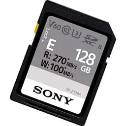 Карта пам'яті Sony SDXC Entry 128GB C10 UHS-II U3 V60 (SFE128A.ET4) [100451] - мініатюра 2