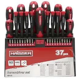  Набір викруток Haisser 37 шт. (49135)