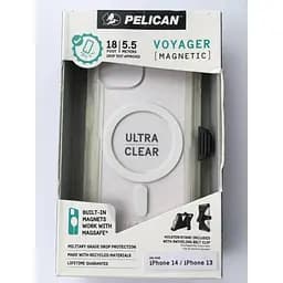Протиударний чохол Pelican Voyager MagSafe для iPhone 13 / iPhone 14 (6.1") Clear аналог OtterBox Defender - мініатюра 9