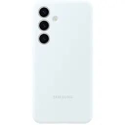 Оригінальний силіконовий чохол Samsung Silicone Case для Samsung Galaxy S24 (6.2") White EF-PS921TWEGWW