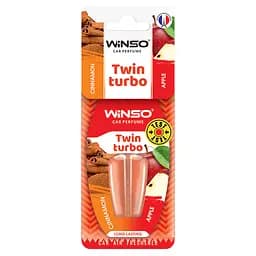 Ароматизатор з подвійною капсулою Winso Twin Turbo - Apple & Cinnamon(538730)