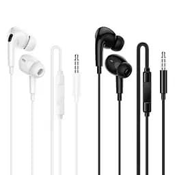 Навушники Borofone BM100 Pro Fuente universal earphones with microphone чорні - мініатюра 3
