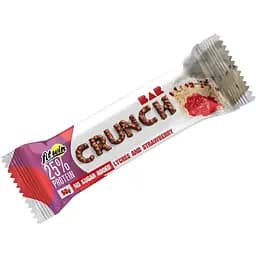 Батончик FitWin Crunch Bar 25% 50 г Личи-клубника