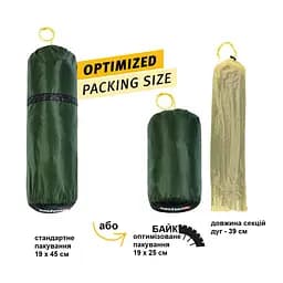 Намет двомісний Wechsel Exogen 2 ZG Green (231049) - мініатюра 5