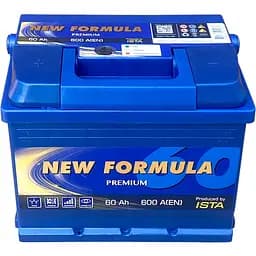 Автомобільний акумулятор New Formula Premium 6СТ-60Ah (-/+) 600А (EN)