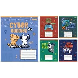 Зошит учнівський "Let's Play" 1B 768189 12 аркушів1 шт. в асортименті