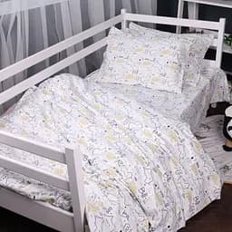 Комплект постельного белья MirSon Фланель 011 Dino разноцветный King Size (2200009654596)