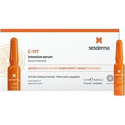 Інтенсивна сироватка Sesderma C-Vit Intensive Serum для тьмяної шкіри 1.5 мл x 10 шт.