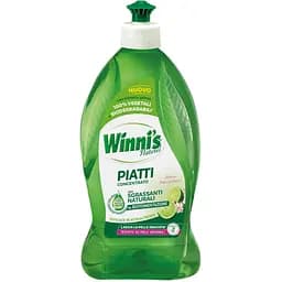 Засіб для миття посуду Winni's Piatti Concentrato з ароматом лайму та яблуневого цвіту 500 мл