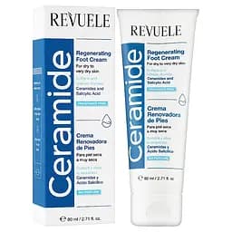 Відновлюючий крем для ніг Revuele Ceramide для сухої та дуже сухої шкіри, 80 мл