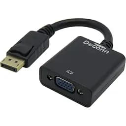 Конвертер перехідник Display Port тато на VGA мама 30 см