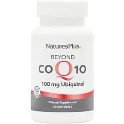 Коэнзим Q10 Убихинол NaturesPlus Beyond CoQ10, 100 мг 30 гелевых капсул
