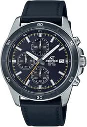 Годинники Casio Edifice EFR-526L-2CVUEF для чоловіків на шкіряному ремінці