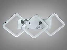 Люстра стельова Romin 8060 золото LED 75Вт з пультом - мініатюра 4