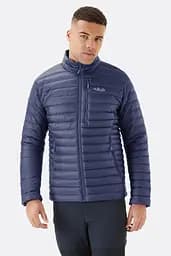 Куртка чоловіча Rab Microlight Down Jacket S Темно-синій
