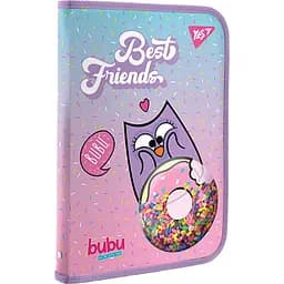 Папка факультативная Yes Bubu, A4, на молнии (491807)