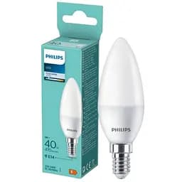 Лампа Philips LED 40W B35 E14 CW FR ND 1PF/6 DISC (929003604083)