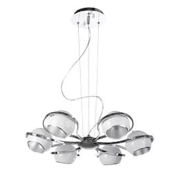 Люстра подвесная Brille в спальню E14 40W CH WH (BL-301S/6)