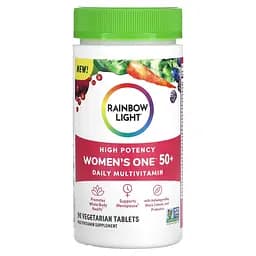 Мультивитамины для женщин Rainbow Light Women's One 50+ 90 вегетарианских таблеток