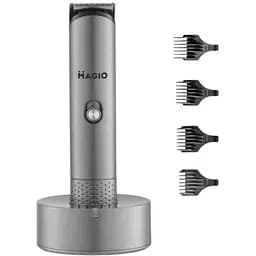 Машинка для стрижки волосся MG-180 із підставкою для підзарядки хром 3 Вт