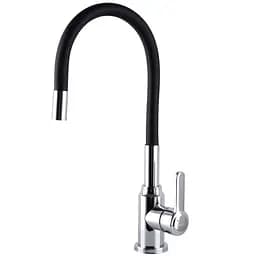 Смеситель для кухни Domino Ellipse DCC-203L-black 000025128 Черный