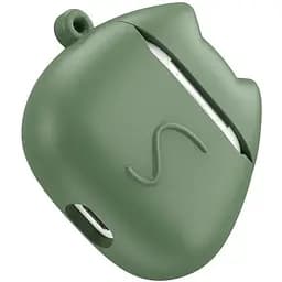 Беспроводные наушники Hoco EW45 Forest cat зеленые