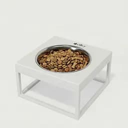 Hollky Base Solo M — миска на подставке для кошек и средних собак (1 × 0,8 л)