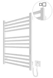 Электрический полотенцесушитель HF London 770x530 white matte 6.1.0102.06.WM, Белый матовый, универсальное (коннектор), Электронный