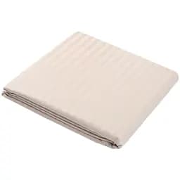 Простыня Iris Home Отель Сатин Страйп 240x260 бежевая (2000022216487)