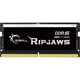 Модуль пам'яті G.Skill DDR5 16GB Ripjaws 4800MHz SoDIMM (F5-4800S4039A16GX1-RS)