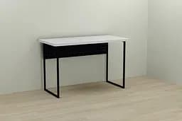 Комп'ютерний стіл Ferrum-decor Майк 75x120x70 чорний ДСП Білий 32мм (FRD-103892)