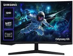 Монітор 32" Samsung Odyssey G5 S32CG550 Curved QHD VA 165Hz (LS32CG550EIXUA)