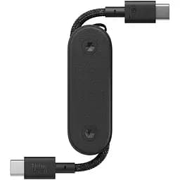 Кабель Native Union Pocket Cable USB-C to USB-C Black 0.17 м (POCK-C-BLK-NP)
