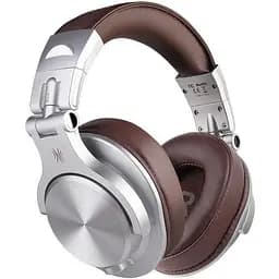 Гарнитура OneOdio Fusion A70Bluetooth + 3.5 мм/6.35 мм Silver Brown (A70 Silver Brown)