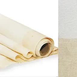 Полотно в рулоне Rosa грунтованное шир. 2 м хлопок мелкозернистый 310 г/м²