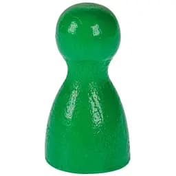 Аксесуар Фішка дерев'яна зелена для настільних ігор 2.5 см поштучно (Р00511)