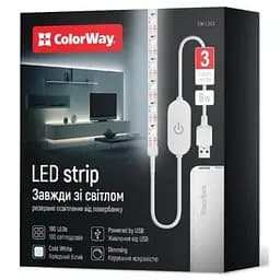 Светодиодная лента ColorWay LED 3м з живленням від USB (CW-LD03)