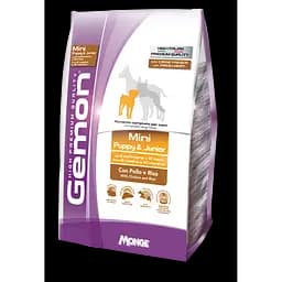 Сухий корм для цуценят Gemon Dog Mini Puppy&Junio зі смаком курки та рису, 3 кг (70386043)