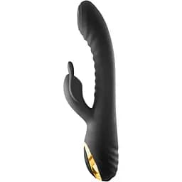 Вибратор-кролик Black Empire My Maharani 22.5 см черный