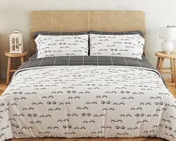 Комплект постельного белья ТЕП Soft dreams White Look евро серый с белым (2-03859_27786)