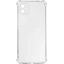 TPU чохол GETMAN Ease logo посилені кути Full Camera для Samsung Galaxy A04e Безбарвний (прозорий)