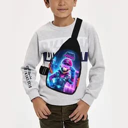 Сумка через плечо детская Супер Марио 29х17 см сумка слинг для мальчика (02186)