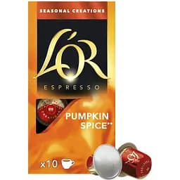 Кава мелена L'OR Pumpkin spice в капсулах 520 г (10 шт. х 52 г)