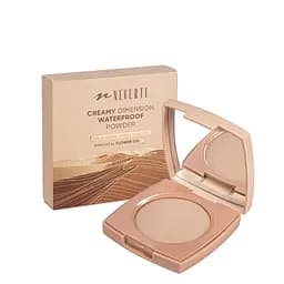 Пудра для обличчя водостійка компактна Neverti Creamy Dimension (NP202), 003 Neutral Нейтральна