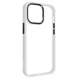 Чехол для Apple iPhone 15 Pro Max, UNIT2, белый, ударопрочный, прозрачный противоударный чехол-накладка из TPU и поликарбоната (PC), с защитными бортиками, защита всего корпуса от ударов и царапин, ArmorStandart (ARM75234)