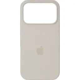 Чохол Silicone Case для Apple iPhone 17 Pro Stone AA [145218]