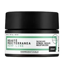 Зволожуючий крем для чутливої ​та пошкодженої шкіри Beaute Mediterranea Hemp Line Cream Super Green Moisturizer 50 мл