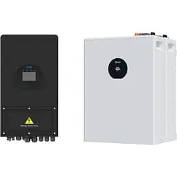 Система зберігання енергії Deye SUN-6K-SG03 Black 6kW + 2 АКБ SE-F5 Pro-С 10.2kWh (51.2V/100Ah/5120Wh) [159305]