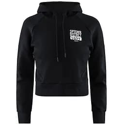 Кофта Craft District Hoodie Woman S Чорний (1068-1907189 S 999000)