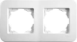 Рамка подвійна VIKO Rollina горизонтальна Білий (90480052)